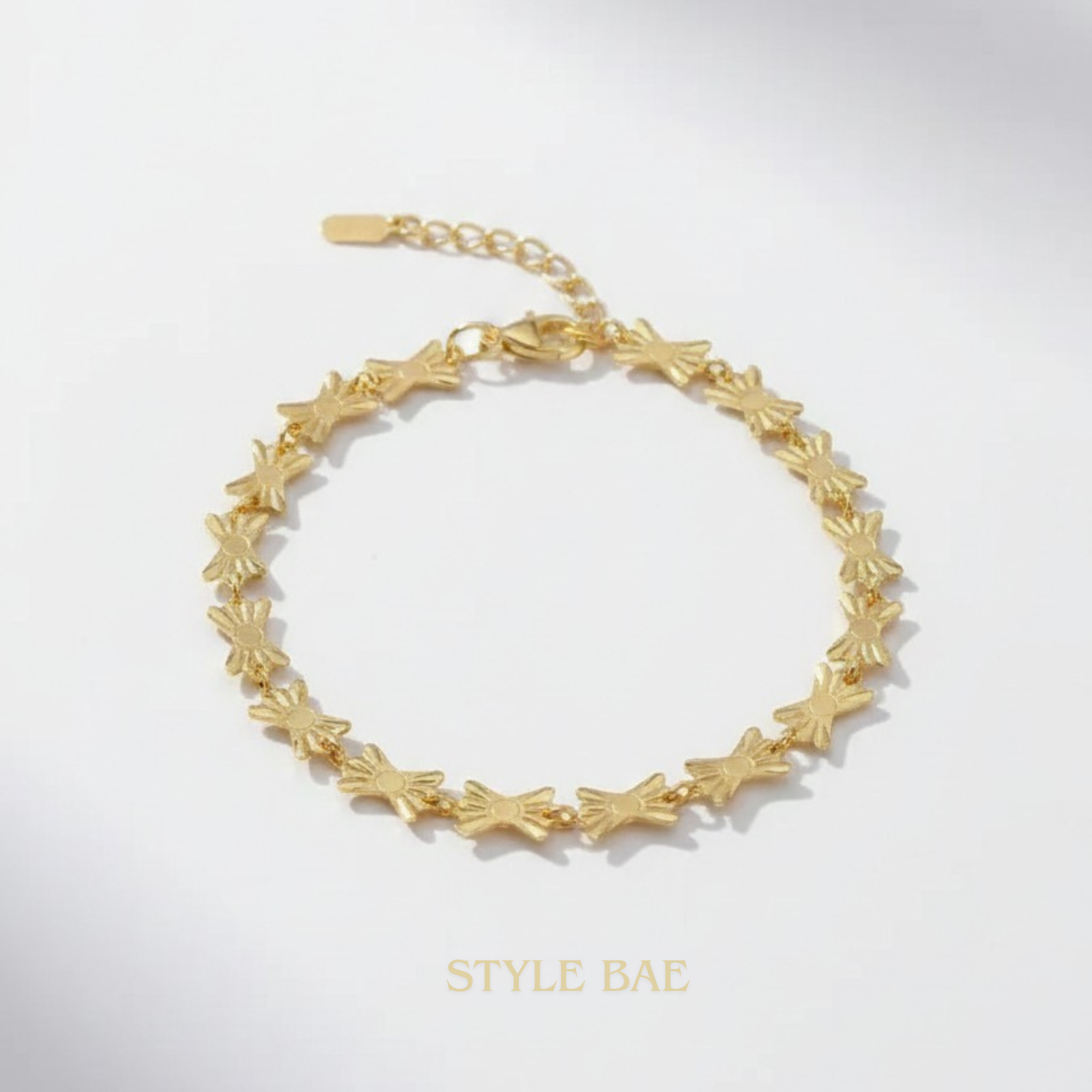 Aurelle Golden Bloom Bracelet