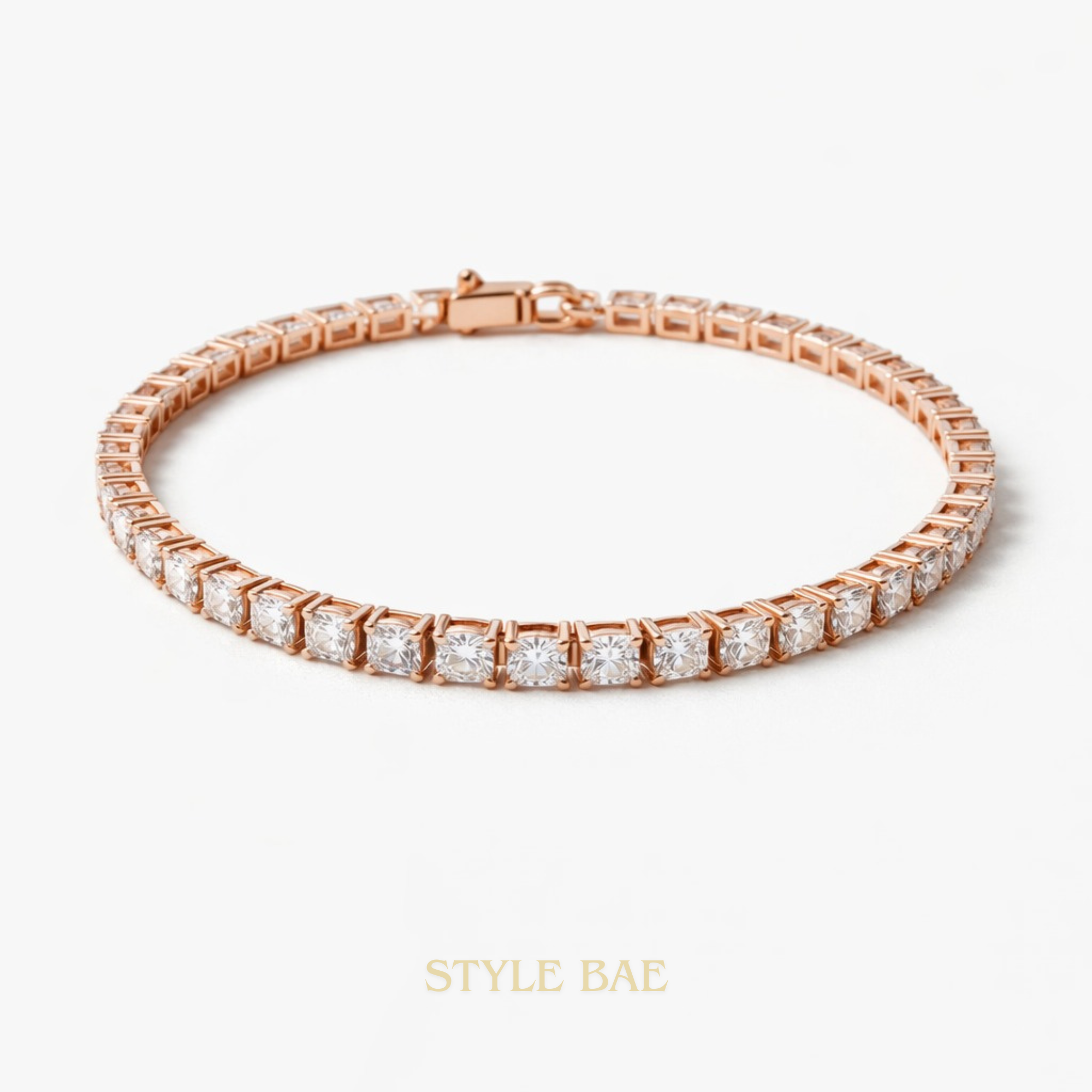 Rose Radiance Tennis Bracelet