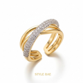 Radiant Curve Wrap Ring