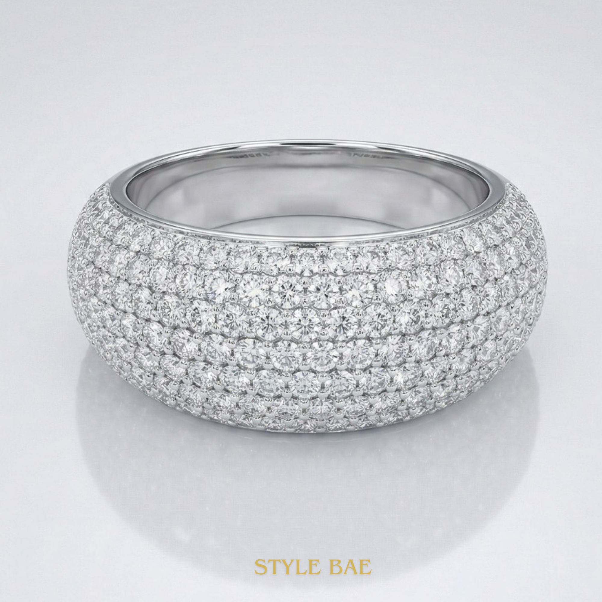 Luxe Iced Band Ring