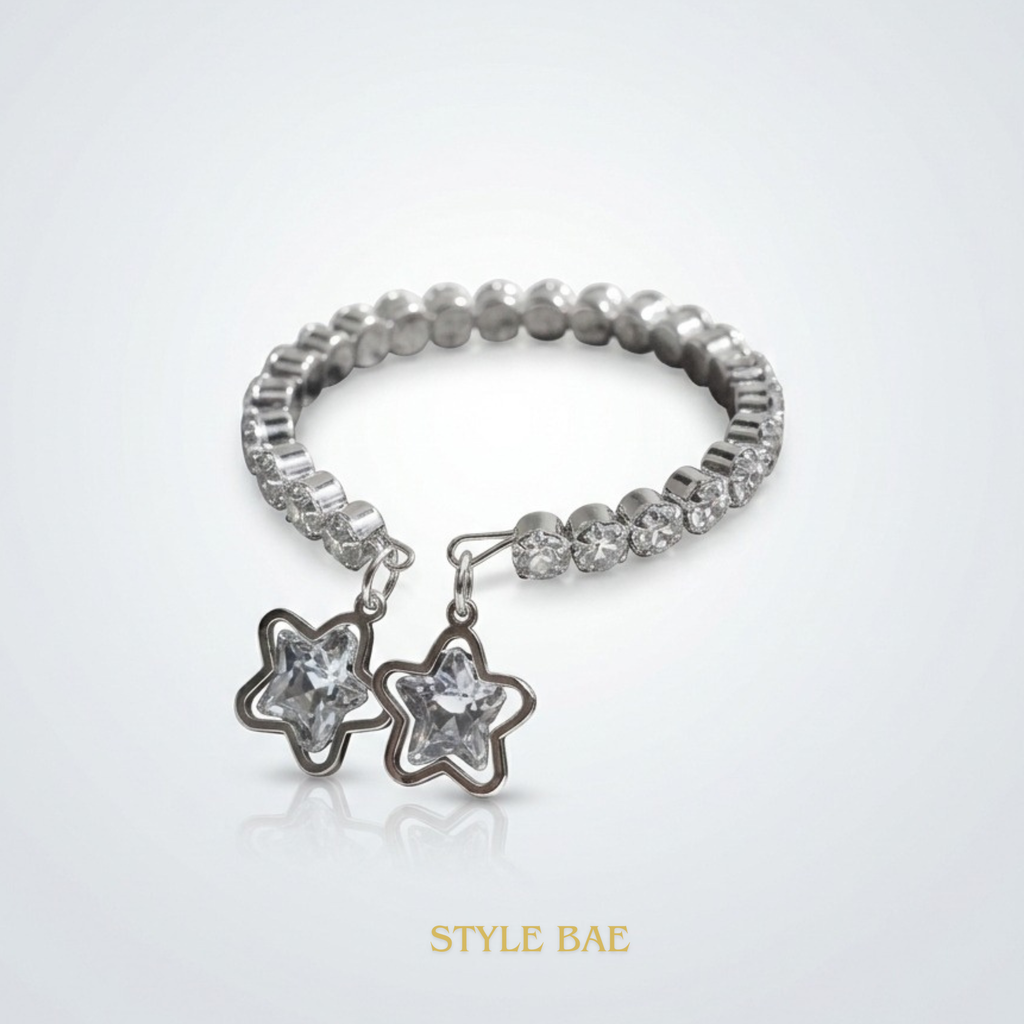 Star Charm Tennis Bracelet
