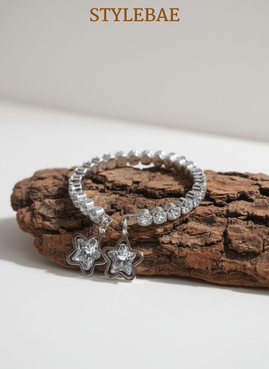 Star Charm Tennis Bracelet